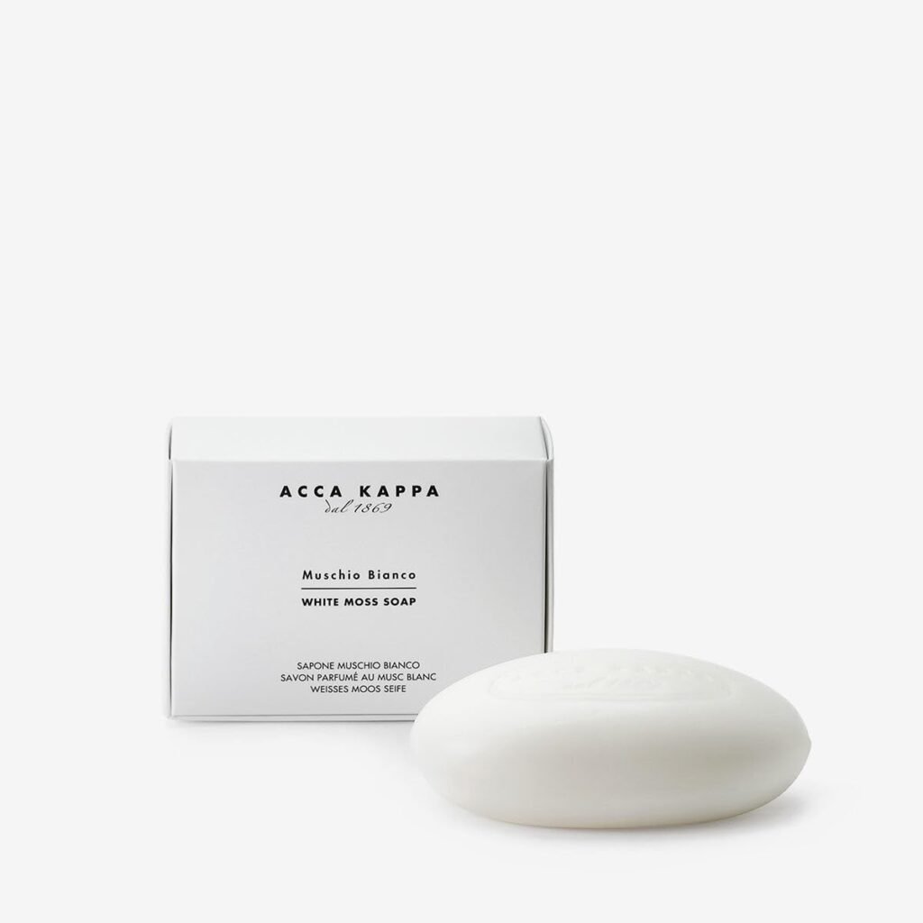 Acca Kappa White Moss Soap review – authentic Italian product, made in Italy
