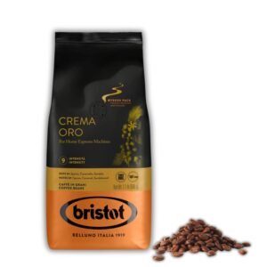 Bristot Crema Oro Whole Bean Coffee review – authentic Italian product, made in Italy