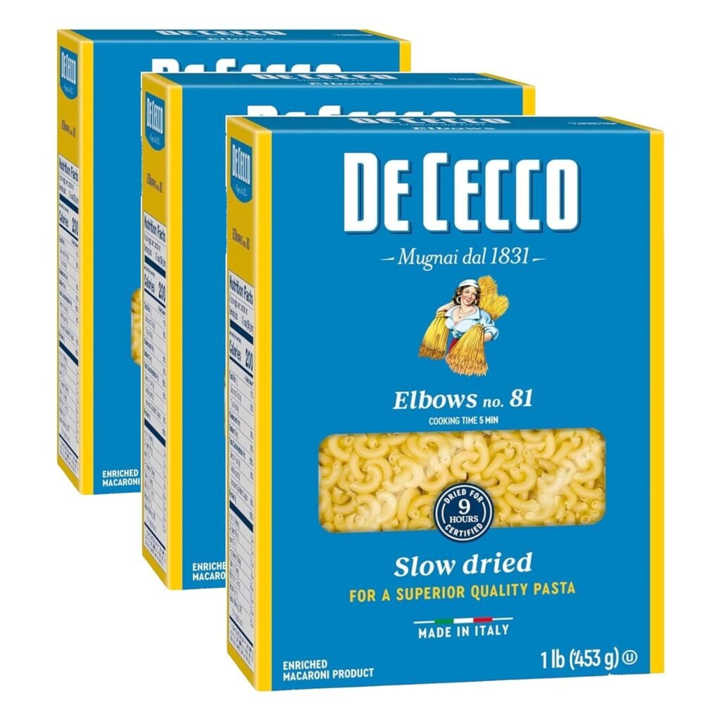 De Cecco Elbows No. 81 Pasta review – authentic Italian product, made in Italy