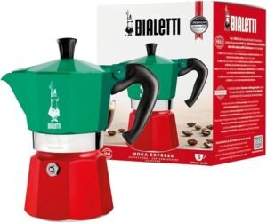 Bialetti Moka Express Italia Collection Stovetop Espresso Maker, Made in Italy