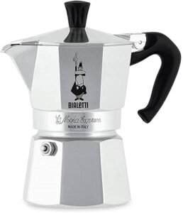 Bialetti Moka Express 1-Cup Stovetop Espresso Maker, Made in Italy