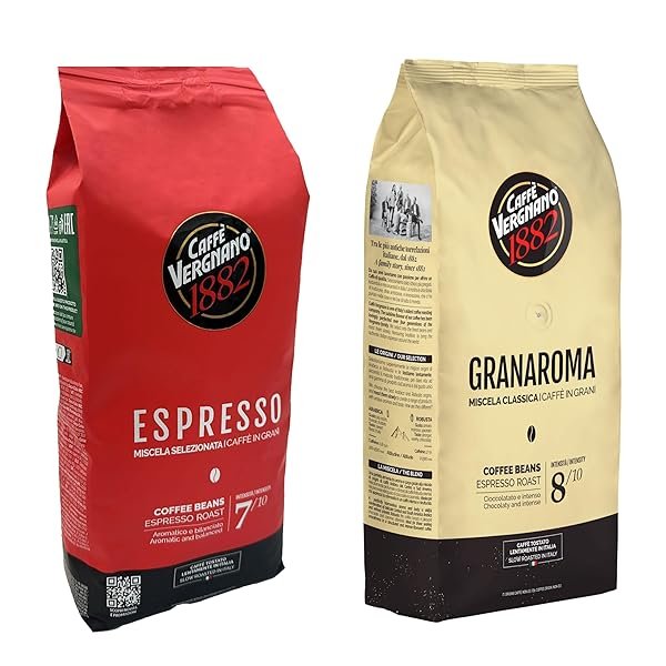 Caffe Vergnano 1882 Whole Bean Coffee