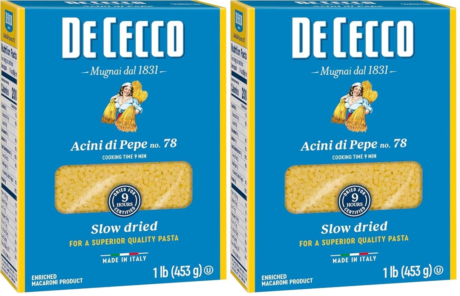 De Cecco Acini di Pepe No.78 Pasta
