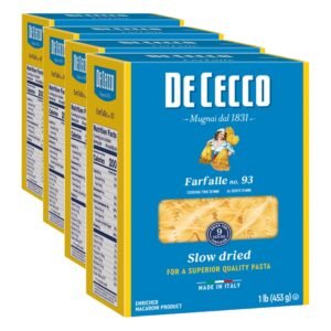 De Cecco Farfalle No. 93 Pasta review – authentic Italian product, made in Italy