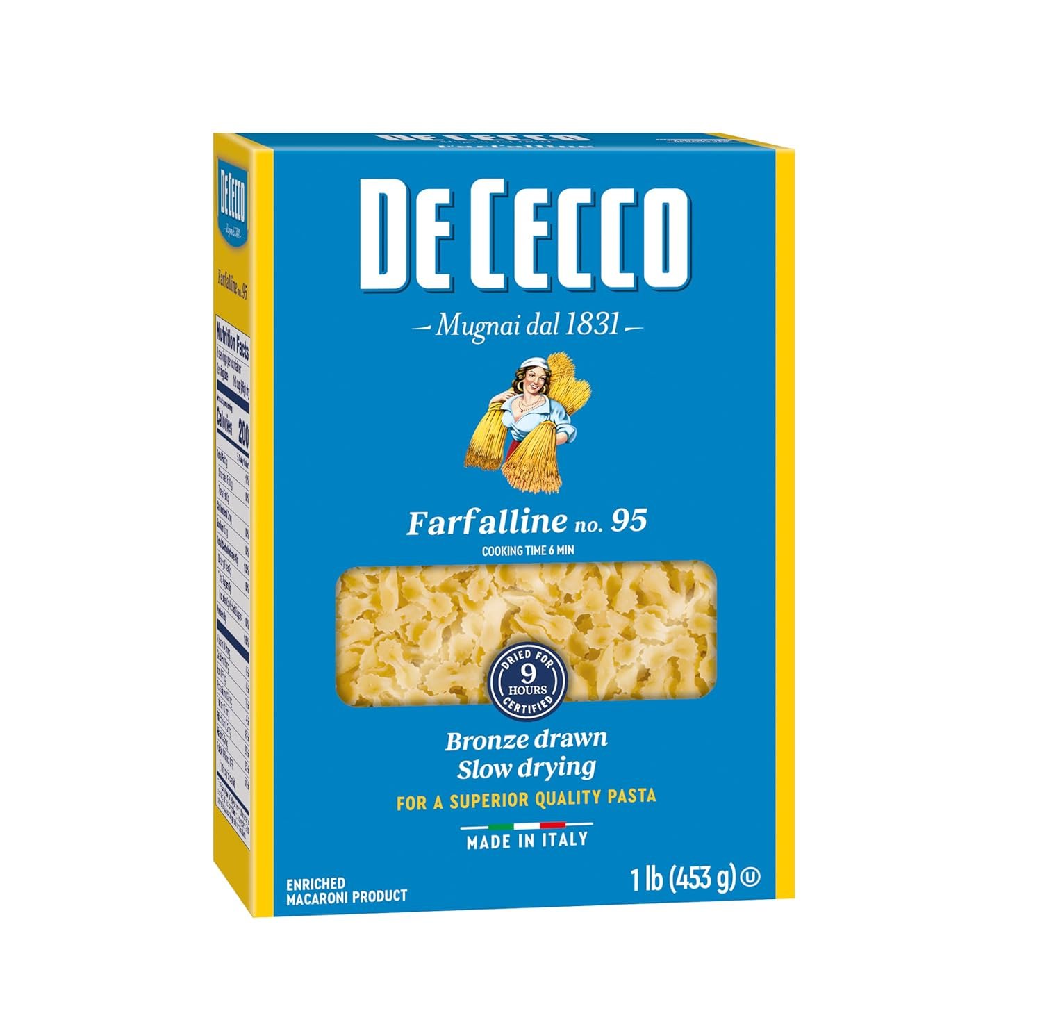 De Cecco Farfalline No.95 review – authentic Italian product, made in Italy