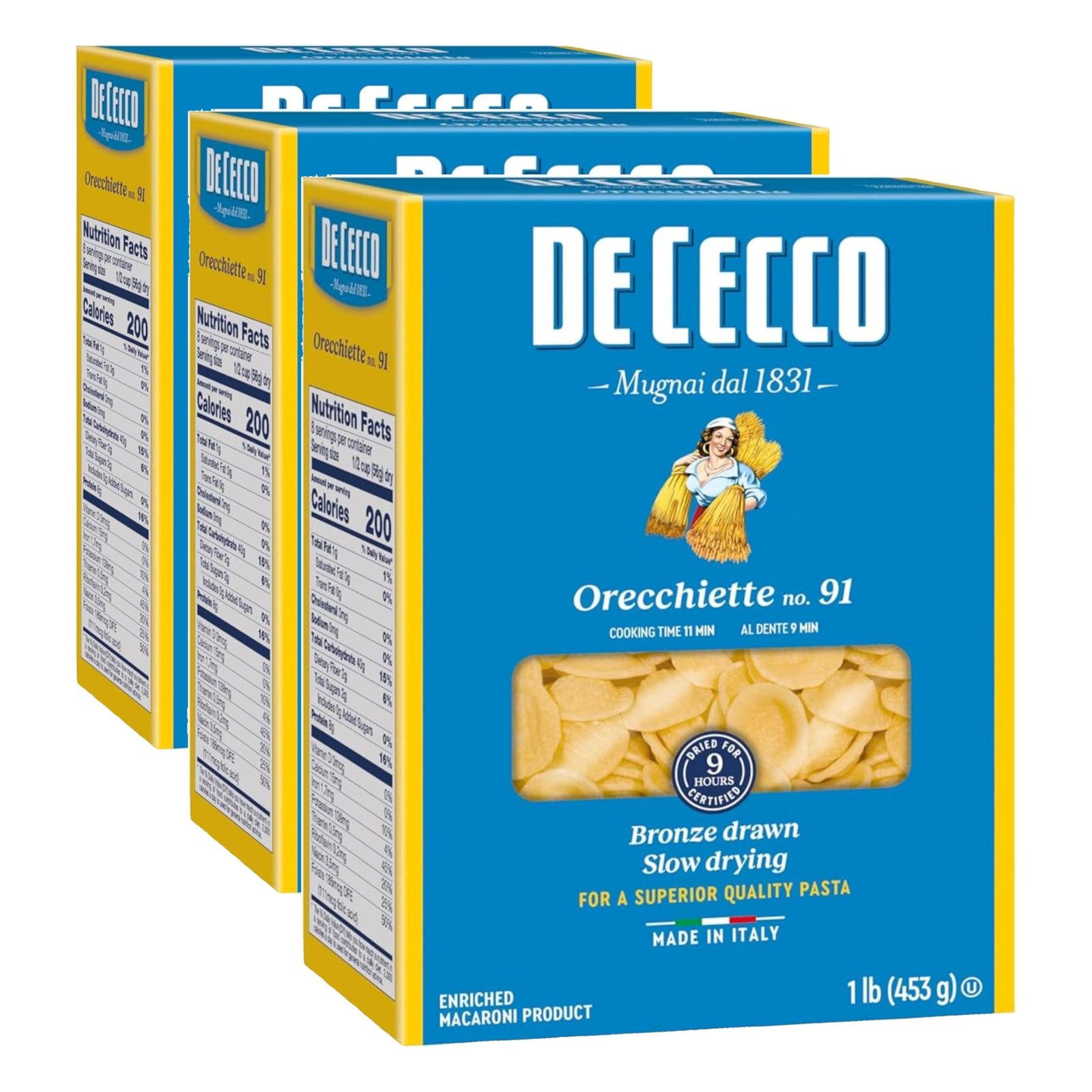 De Cecco Orecchiette No.91 review – authentic Italian product, made in Italy
