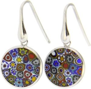 Glass of Venice Murano Millefiori Flower Earrings review – authentic Italian product, made in Italy