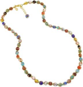 Glass of Venice Murano Multicolor Sommerso Necklace review – authentic Italian product, made in Italy