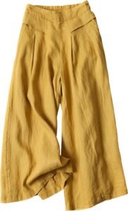 Hooever Cotton Linen Palazzo Culottes