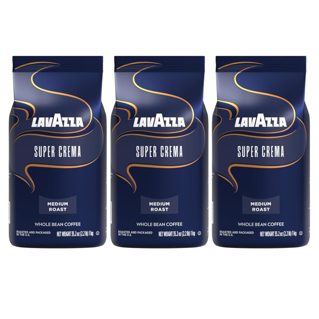Lavazza Super Crema Whole Bean Coffee review – authentic Italian product, made in Italy