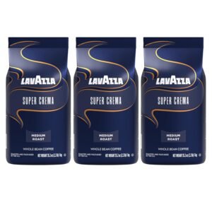 Lavazza Super Crema Whole Bean Coffee review – authentic Italian product, made in Italy