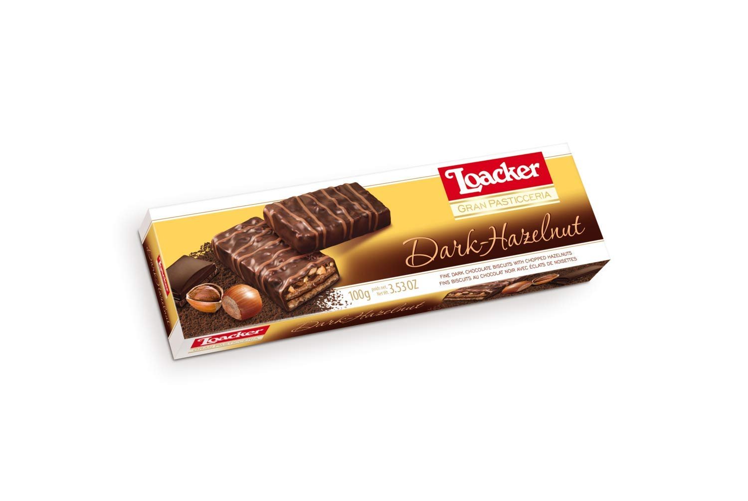 Loacker Pasticceria Hazelnut Dark review – authentic Italian product, made in Italy