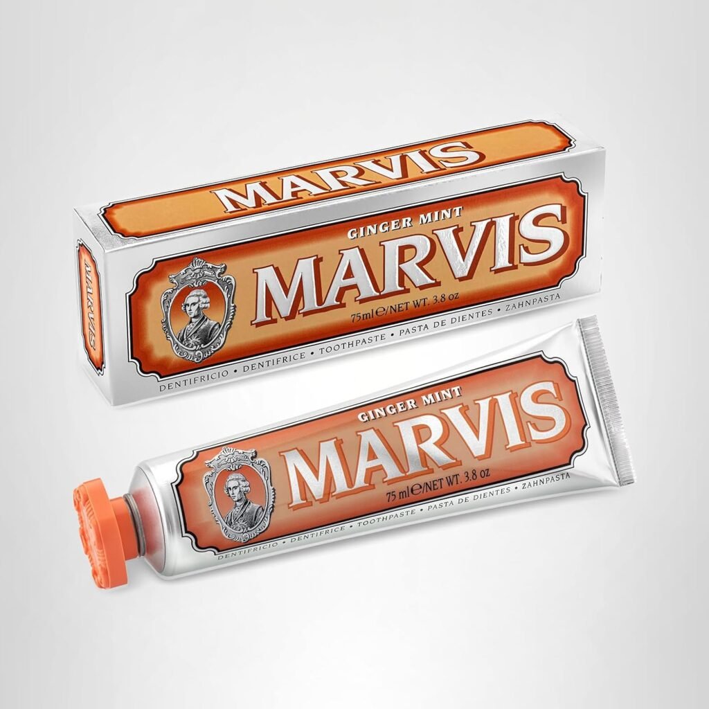 Marvis Ginger Mint Toothpaste review – authentic Italian product, made in Italy