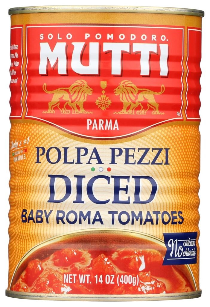 Mutti Diced Baby Roma Tomatoes review – authentic Italian product, made in Italy