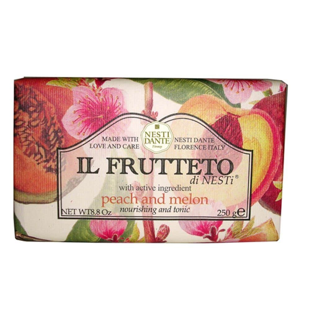 Nesti Dante Il Frutteto Peach & Melon Soap review – authentic Italian product, made in Italy