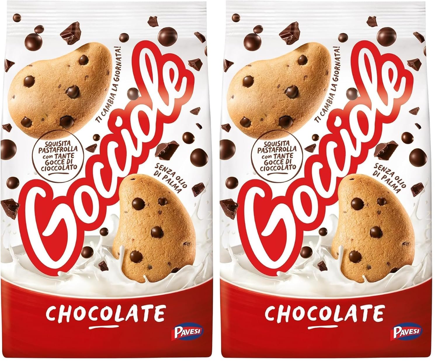 Pavesi Gocciole Chocolate Chip Cookies review – authentic Italian product, made in Italy