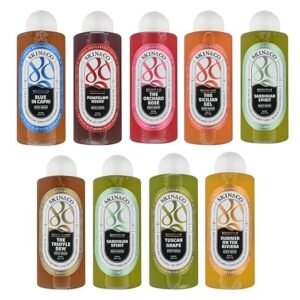 SKIN&CO Italian Escape Body Wash Set, 9-Piece, Made in Italy