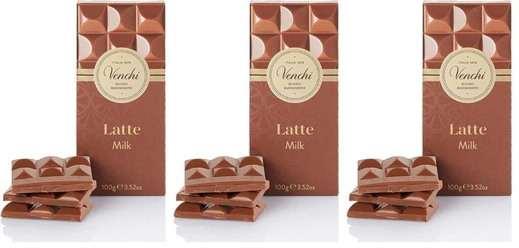 Venchi Milk Chocolate Bar review – authentic Italian product, made in Italy