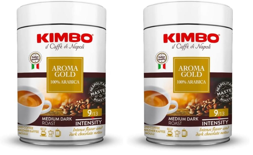 Kimbo Aroma Gold Ground Coffee review – authentic Italian product, made in Italy
