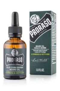 Proraso Beard Oil Cypress and Vetyver review – authentic Italian product, made in Italy