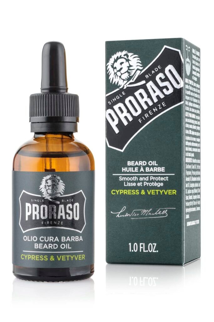 Proraso Beard Oil Cypress and Vetyver review – authentic Italian product, made in Italy